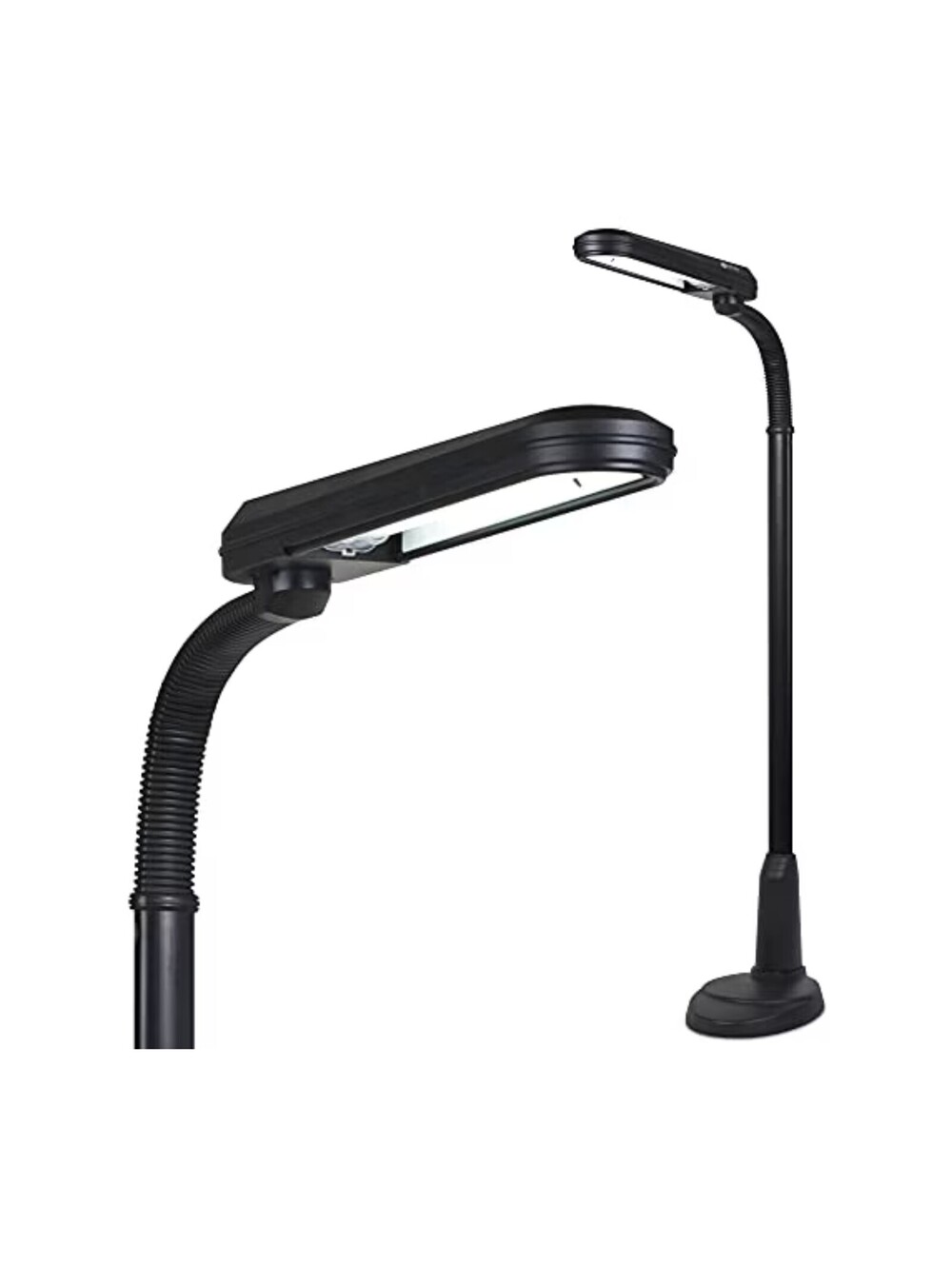 OttLite 24 Watt Floor Lamp with Flexible Neck and Weighted Base